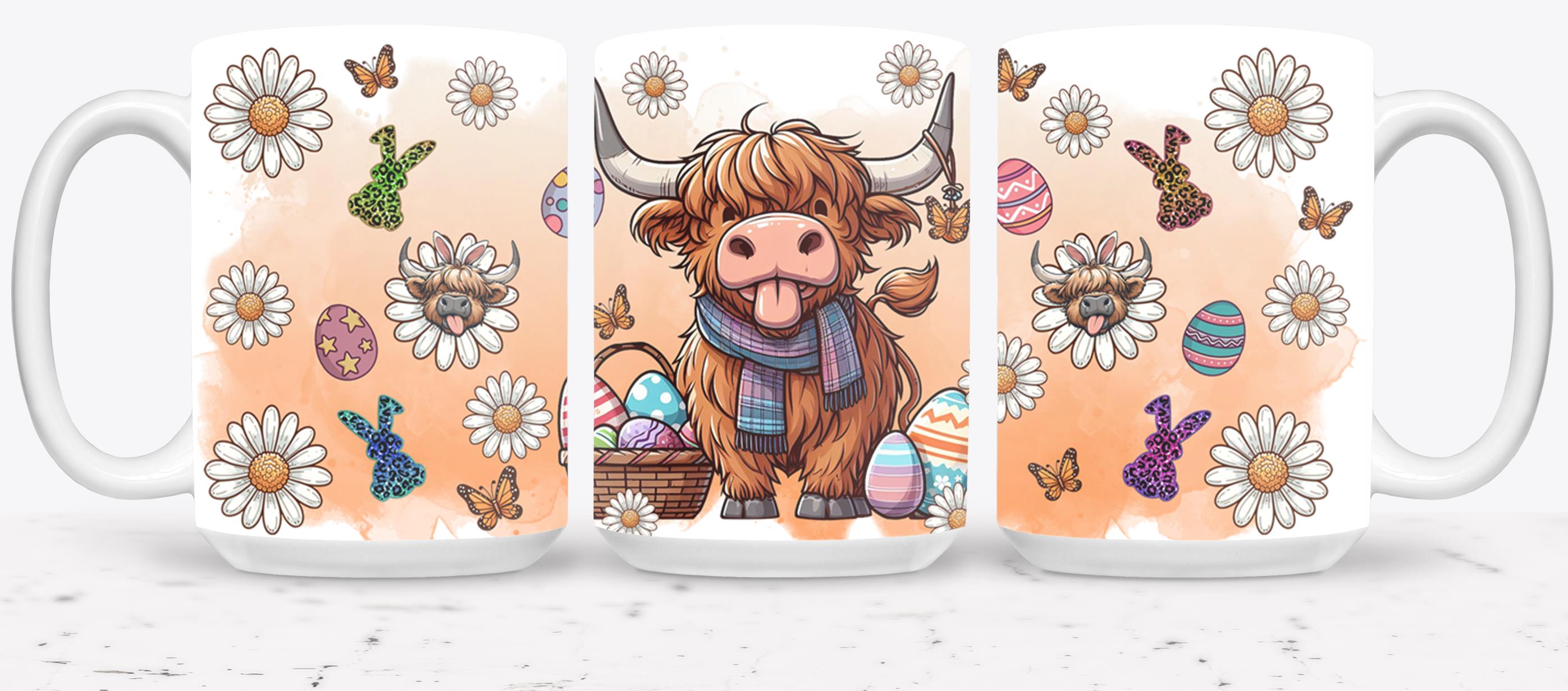 Highland Cow Easter-10386